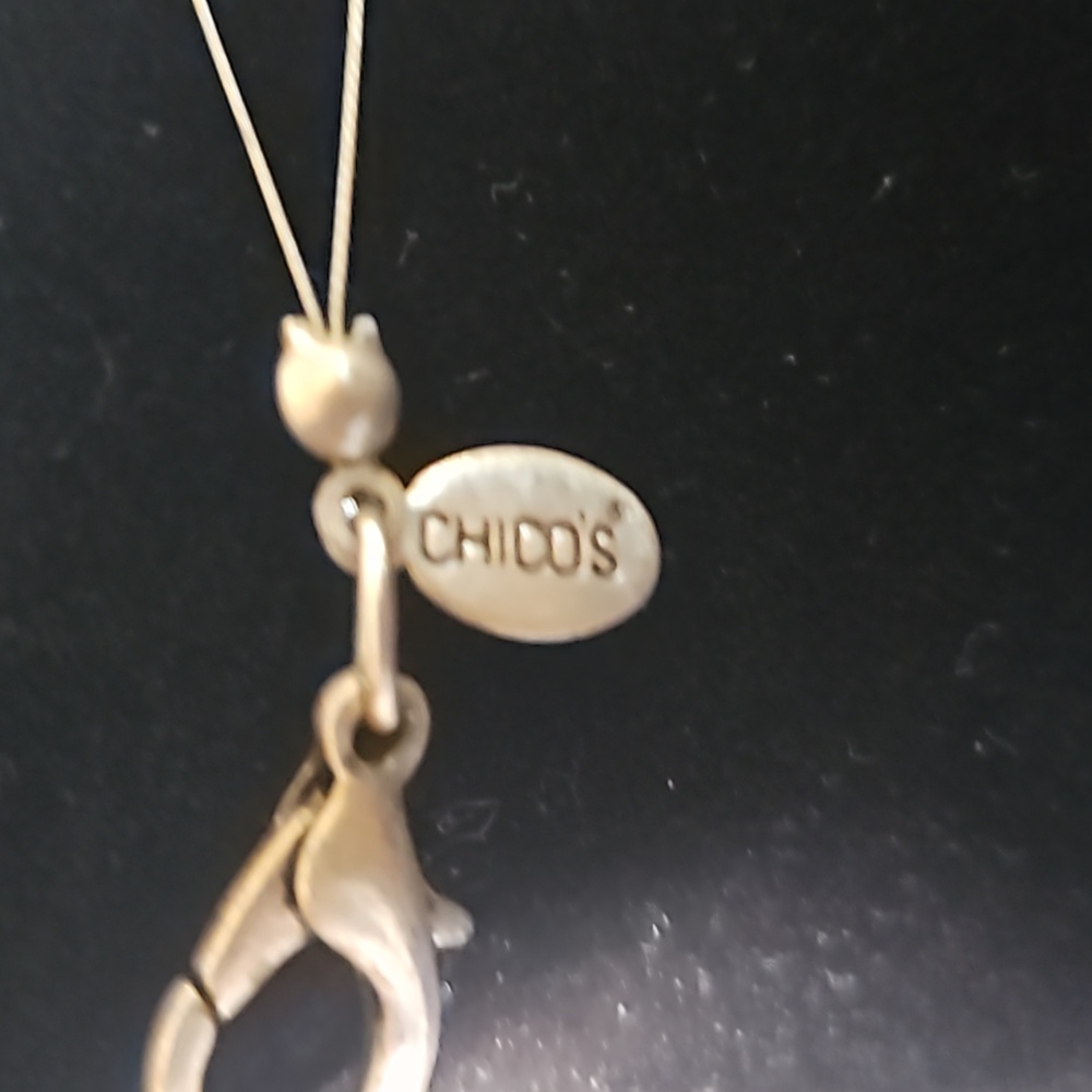 Chicos gren and blue necklace